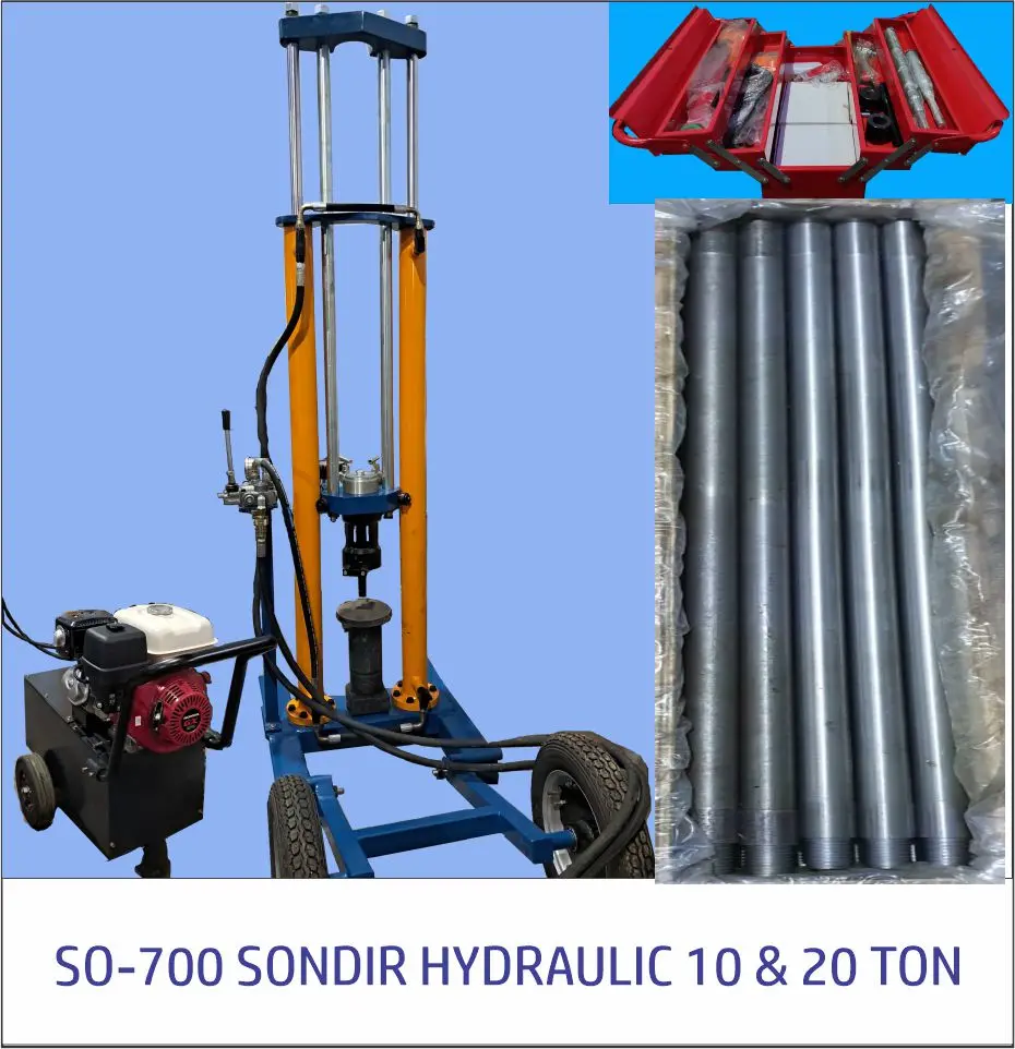 SO-700 Sondir Hydraulic 10 Ton dan SO-750 Sondir Hydraulic 20 Ton