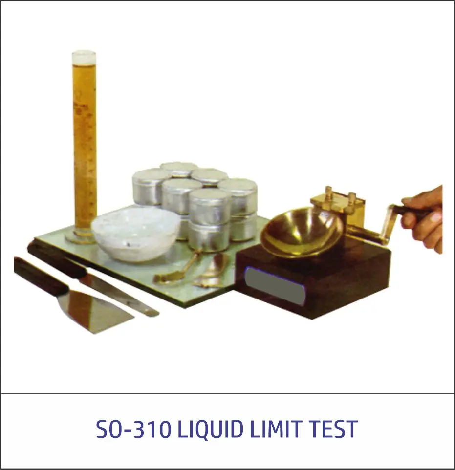 SO-310 LIQUID LIMIT TEST