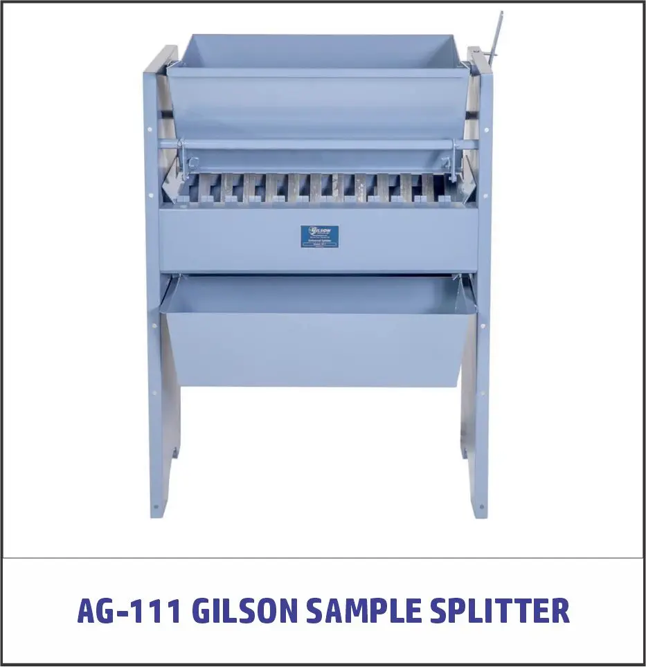 GILSON SAMPLE SPLITTER