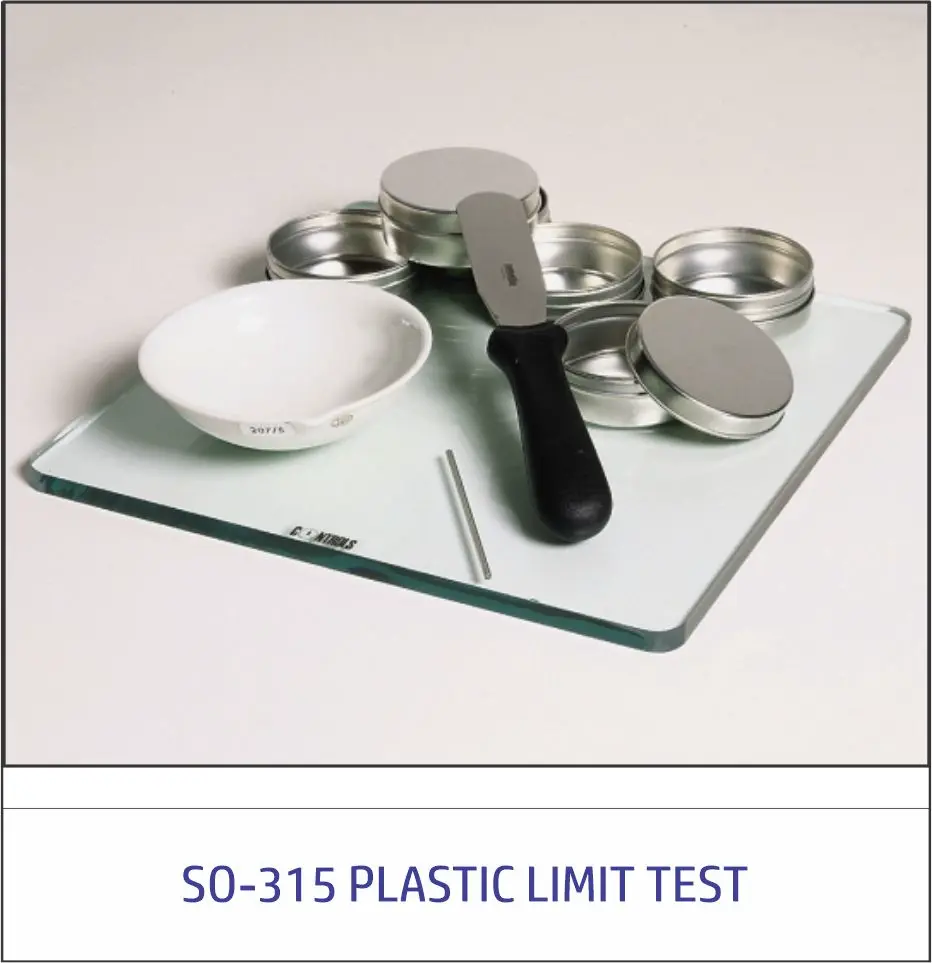 SO-315 PLASTIC LIMIT TEST