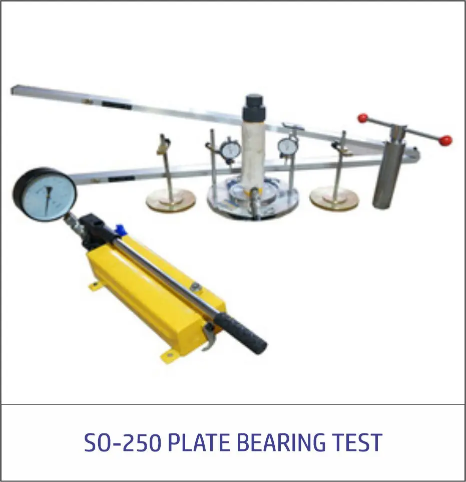 SO-250 PLATE BEARING TEST