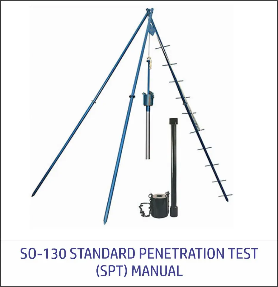 SO-130 STANDARD PENETRATION TEST (SPT) MANUAL